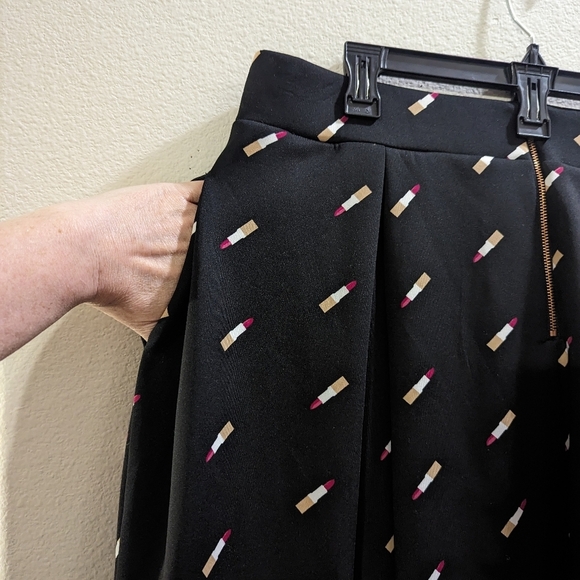 Ashley Nell Tipton X Boutique Lip Stick Scuba Midi Skirt - Picture 6 of 9